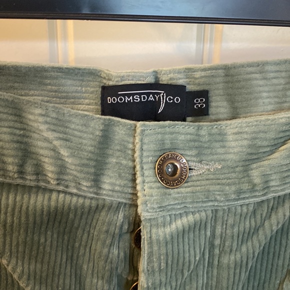 Sage green men’s corduroy pants size 38 - Picture 2 of 8